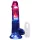 REALROCK - dildo med kugler - vibrator lysende - 20cm