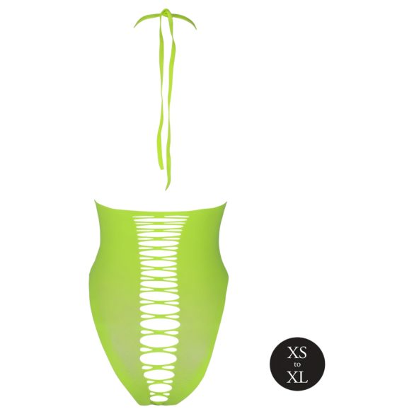 Ouch! - fosforescerende åben body (neongrøn)