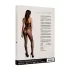 Le Désir - blonde net catsuit (sort) - S-XL