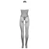 Le Désir - blonde net catsuit (sort) - S-XL