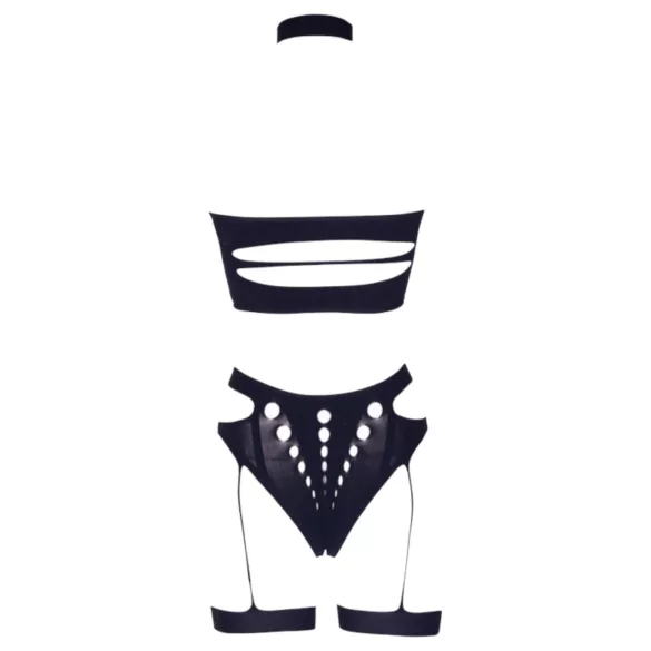 Le Désir Plus Size - lingerisæt 3 dele - sort - XL-4XL