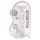 REALROCK - gennemsigtig realistisk dildo - gennemsigtig (17 cm)