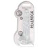 REALROCK - gennemsigtig og naturtro dildo - gennemsigtig (22cm)