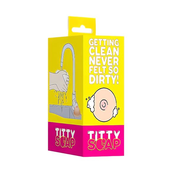 Titty - brystformet sæbe - naturfarvet 95g