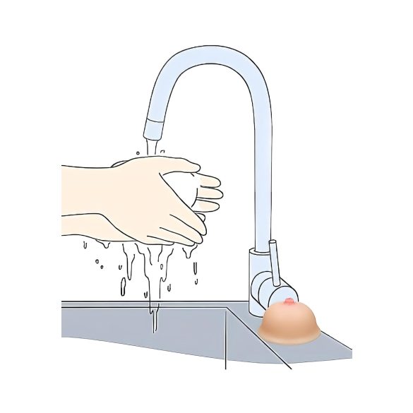 Titty - brystformet sæbe - naturfarvet 95g