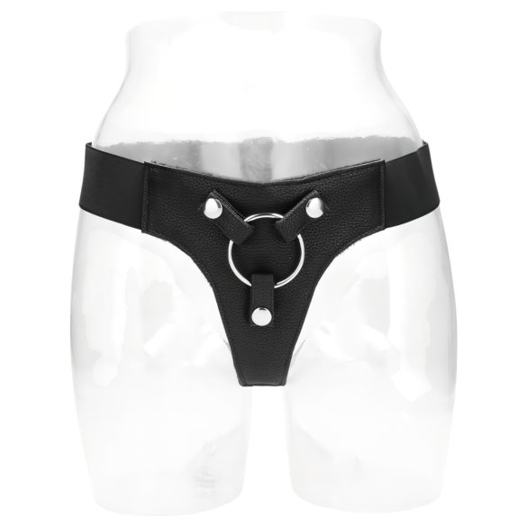 RealRock - elastisk underdel - strap-on tilbehør - sort