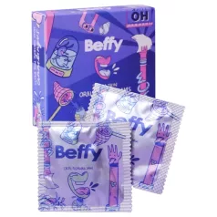 Beffy - ultra tynd slikkelap - 2 stk