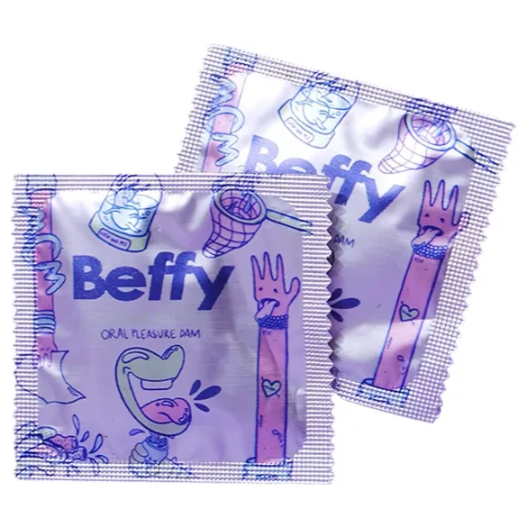 Beffy - ultra tynd slikkelap - 2 stk