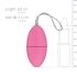Easytoys - 7-rytmer trådløst vibrerende æg (pink)