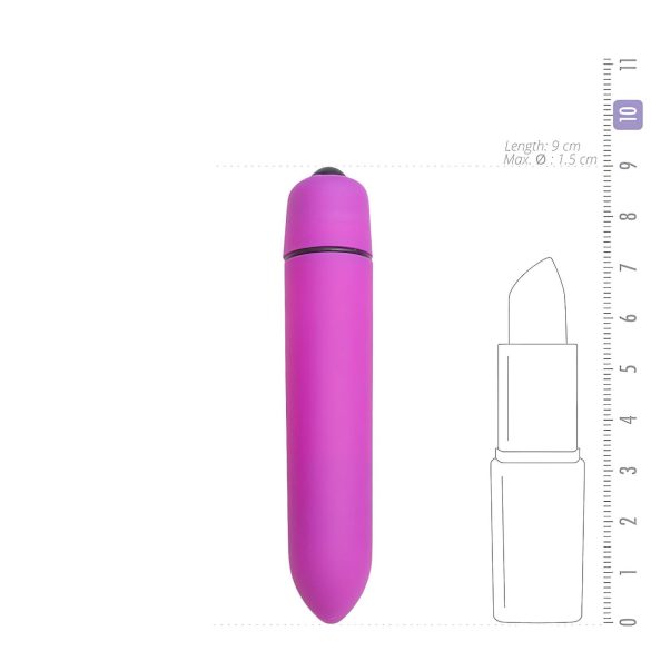 Easytoys - bullet vibrator - vandtæt - lilla