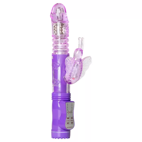 Easytoys Butterfly - roterende stødvibrator - lilla