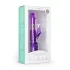 Easytoys Rabbit - rabbitvibrator med roterende perler og klitorisarm - lilla