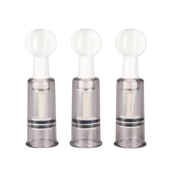 Easytoys - brystvorte- og vaginapumpe sæt - 3 stk