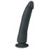 Easytoys - sugekop 100% silikone dildo (21 cm) - sort