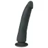 Easytoys - dildo med sugekop - 100% silikone - 21cm - sort