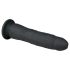 Easytoys - dildo med sugekop - 100% silikone - 21cm - sort