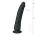 Easytoys - sugekop 100% silikone dildo (21 cm) - sort