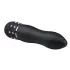 Easytoys - mini vibrator - buet diamant-design - sort