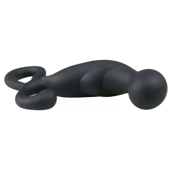 EasyToys - prostatamassager - sort silikone dildo