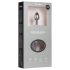 Easytoys Fox NO5 - metal anal plug med rævehale (sølv-sølv)