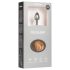 Easytoys Fox NO1 - metal anal plug med rævehale (sølv-rød)