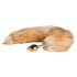Easytoys Fox NO1 - Metal Anal Plug med Rævehale (Guld-Rød)