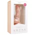 Easytoys - dildo med sugekop og testikler - 15cm - natur