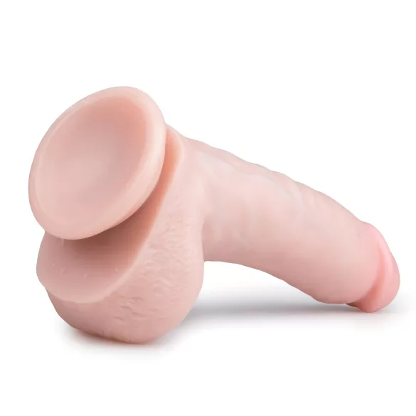 Easytoys - dildo med testikler og sugekop - 20cm - natur