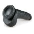 Easytoys - sugekop-dildo med testikler (20 cm) - sort