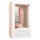 Easytoys - dildo med sugekop og testikler - realistisk 22,5cm - natur