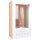 Easytoys - Sugekop Dildo med Kugler (29,5cm) - Natur