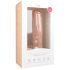 Easytoys - Sugekop Dildo med Kugler (29,5cm) - Natur