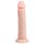 Easytoys - realistisk dildo med sugekop (20,5 cm) - natur