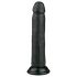 Easytoys - realistisk dildo med sugekop - 20,5cm - sort