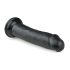 Easytoys - realistisk dildo med sugekop (20,5 cm) - sort