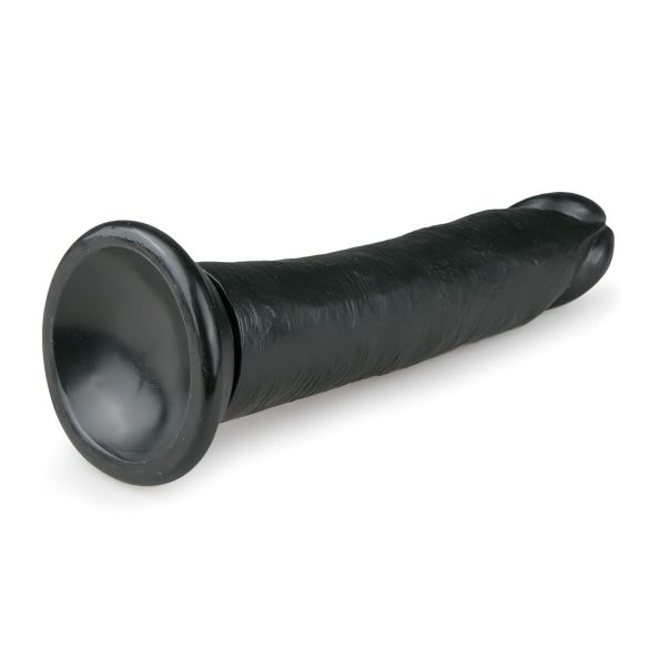 Easytoys - realistisk dildo med sugekop - 20,5cm - sort