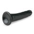 Easytoys - realistisk dildo med sugekop (20,5 cm) - sort