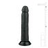 Easytoys - realistisk dildo med sugekop (20,5 cm) - sort