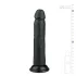 Easytoys - realistisk dildo med sugekop - 20,5cm - sort