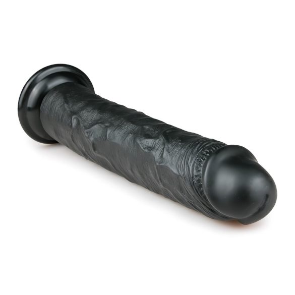 Easytoys - dildo med sugekop - ekstra stor - 28,5cm - sort