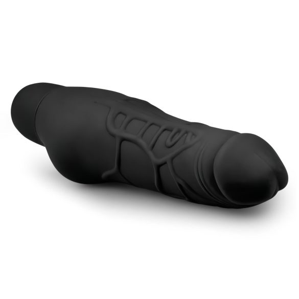 Easytoys - penisvibrator - kraftig vibration - silikone/sort