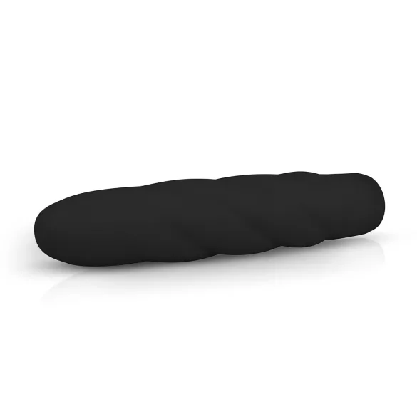 Easytoys Power Vibe - vibratorstav med spiral - silikone - sort