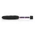 Easytoys Power Vibe - vibratorstav med spiral - silikone - sort
