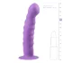 Easytoys - dildo med bølger og sugekop - lilla
