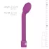 Easytoys - G-punkt vibrator - slank - lilla