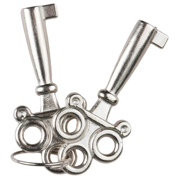 Easytoys - håndjern med plysbetræk - sort