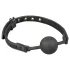 EasyToys - silikon mundgag med kugle (sort)