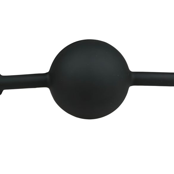 Easytoys - gagball silikone - sort