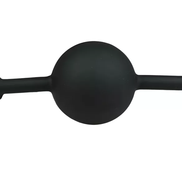 EasyToys - silikon mundgag med kugle (sort)