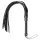 Easytoys - flogger pisk - blød kunstlæder - sort